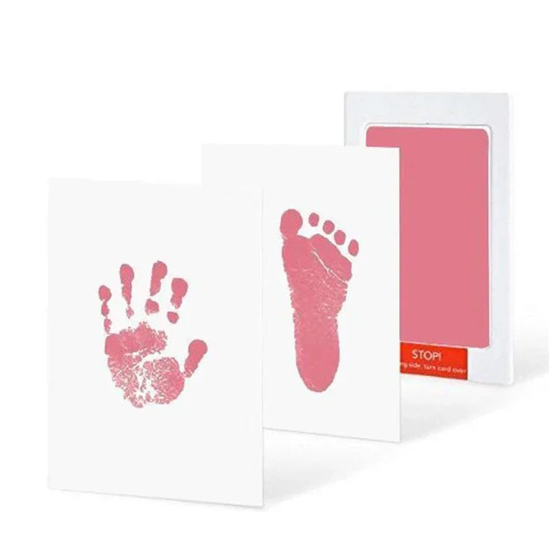 Kits De Almohadillas De Tinta Sin Tinta Para La Piel Sin Contacto, Huellas De Huellas De Bebés Seguras Y No Tóxicas, Recuerdos De Huellas De Perros Recién Nacidos De 0 a 10 Meses