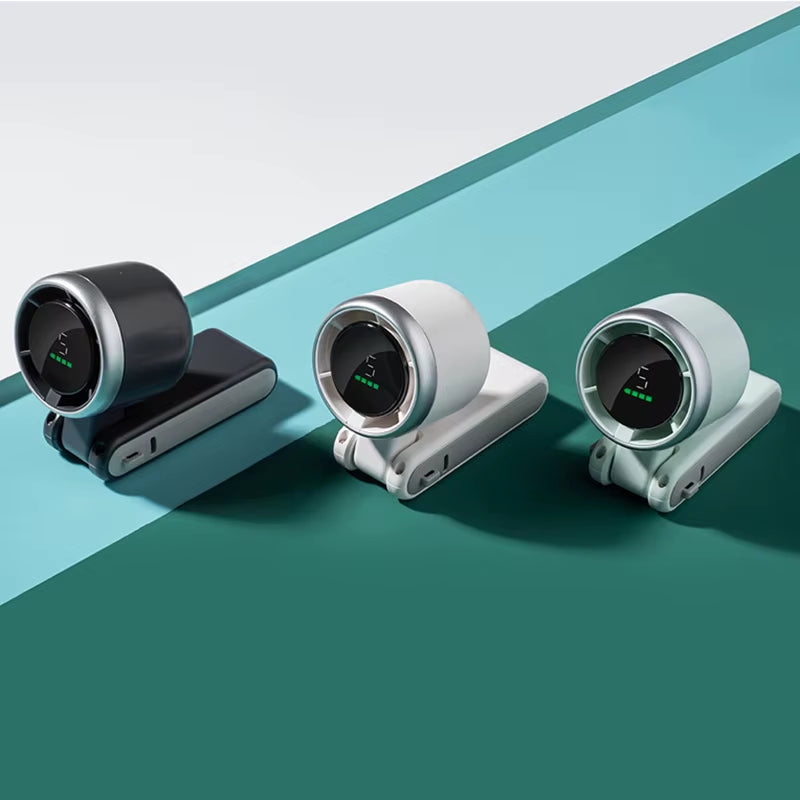 Xiaomi-Mini Ventilador Turbo De Mano, Ventilador De Escritorio Usb, Motor Sin Escobillas, Portátil, Colgante En El Cuello, Pequeño Ventilador Para Acampar Y Montañismo