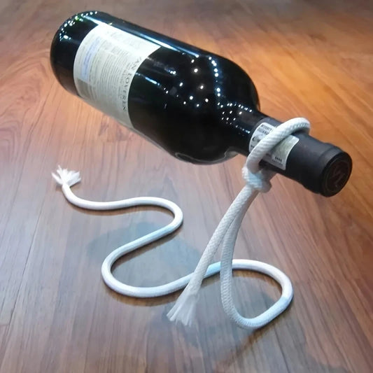 Estante De Vino De Cuerda Suspendida Creativo, Soporte De Serpiente Serpentina, Soporte Para Botella De Vino, Gabinete De Bar, Soporte De Exhibición, Estante, Decoración De Mesa Para Regalos